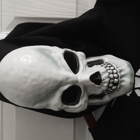 Spirit Black and White Skeleton Adult Only Costume See Measurements - Picture 4 of 9